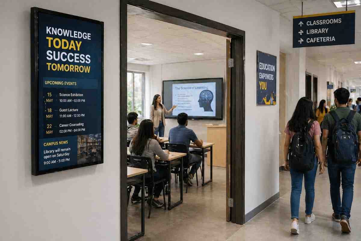 Education Digital Signage