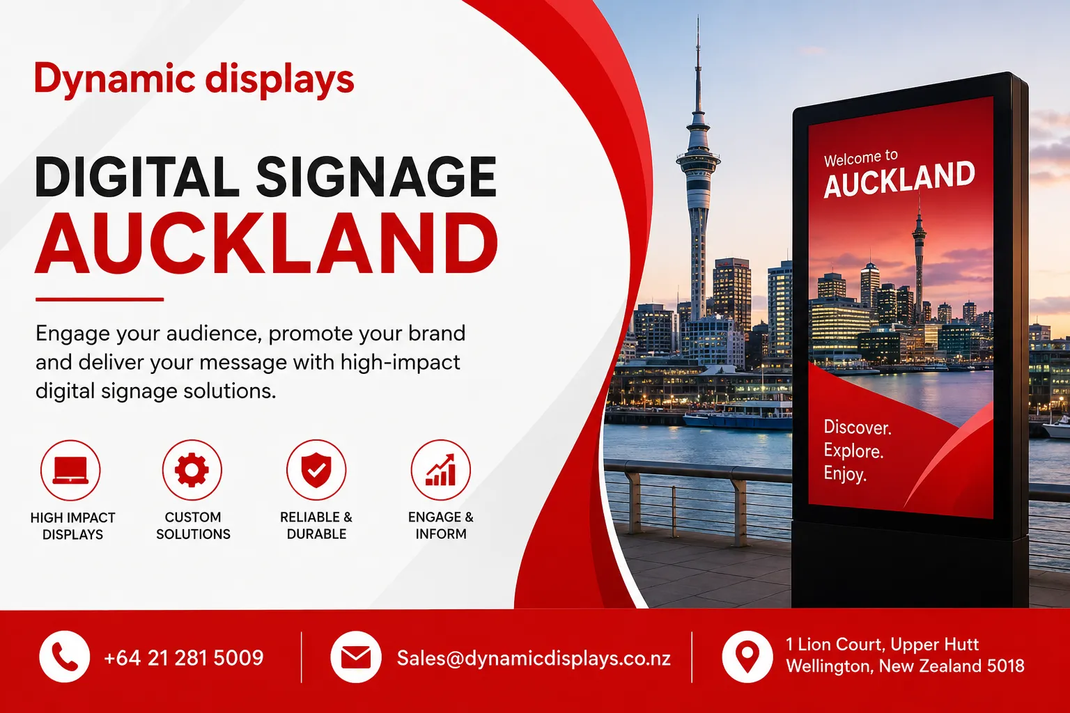 Digital Signage Auckland